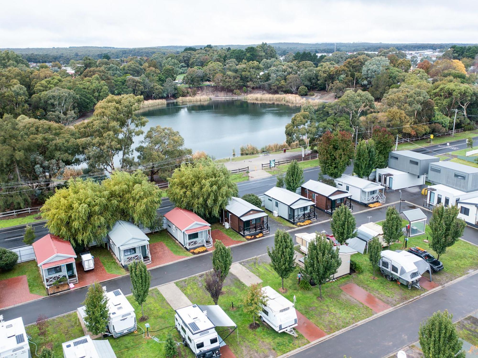Nrma Ballarat Holiday Park Exterior foto